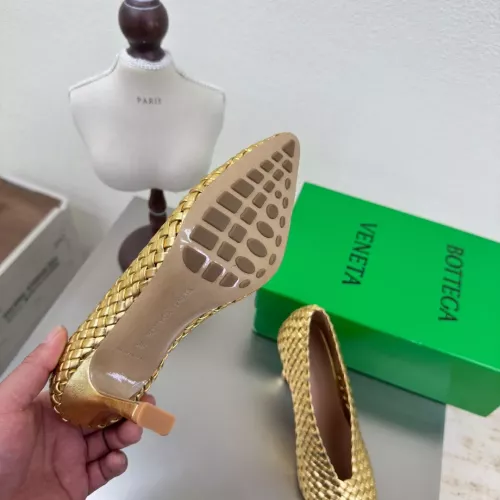 Cheap Bottega Veneta BV High-heeled Shoes For Women #1368846 Replica Wholesale [$132.00 USD] [ITEM#1368846] on Replica Bottega Veneta BV High-heeled Shoes