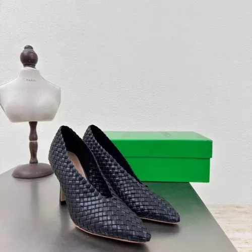 Cheap Bottega Veneta BV High-heeled Shoes For Women #1368847 Replica Wholesale [$132.00 USD] [ITEM#1368847] on Replica Bottega Veneta BV High-heeled Shoes