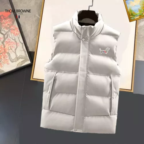 Cheap Thom Browne Jackets Sleeveless For Men #1368949 Replica Wholesale [$56.00 USD] [ITEM#1368949] on Replica Thom Browne Jackets