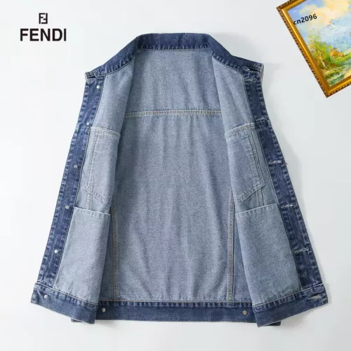 Cheap Fendi Jackets Sleeveless For Men #1368967 Replica Wholesale [$60.00 USD] [ITEM#1368967] on Replica Fendi Jackets