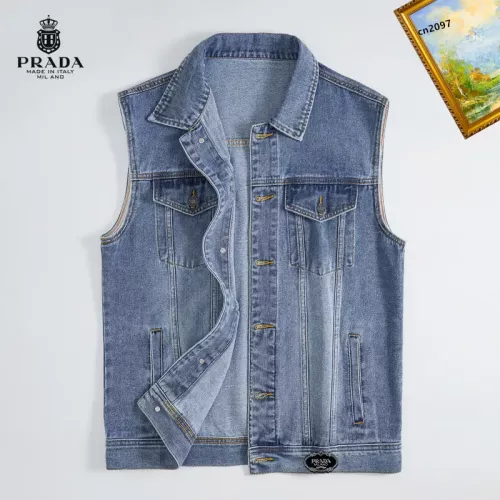 Prada Jackets Sleeveless For Men #1368968