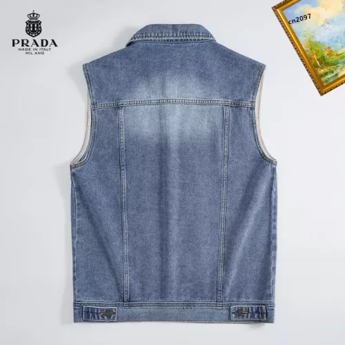 Cheap Prada Jackets Sleeveless For Men #1368968 Replica Wholesale [$60.00 USD] [ITEM#1368968] on Replica Prada Jackets