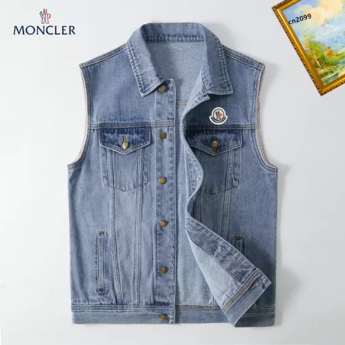 Cheap Moncler Jackets Sleeveless For Men #1368969 Replica Wholesale [$60.00 USD] [ITEM#1368969] on Replica Moncler Jackets