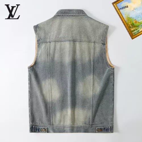Cheap Louis Vuitton LV Jackets Sleeveless For Men #1368970 Replica Wholesale [$60.00 USD] [ITEM#1368970] on Replica Louis Vuitton LV Jackets
