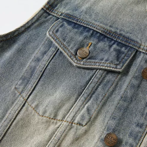 Cheap Louis Vuitton LV Jackets Sleeveless For Men #1368970 Replica Wholesale [$60.00 USD] [ITEM#1368970] on Replica Louis Vuitton LV Jackets