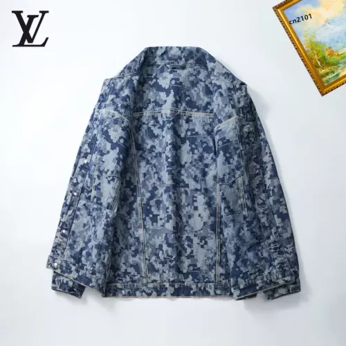 Cheap Louis Vuitton LV Jackets Long Sleeved For Men #1368973 Replica Wholesale [$60.00 USD] [ITEM#1368973] on Replica Louis Vuitton LV Jackets