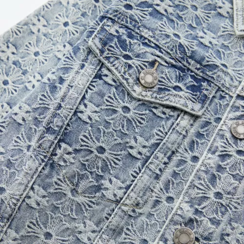 Cheap Chrome Hearts Jackets Long Sleeved For Men #1368974 Replica Wholesale [$60.00 USD] [ITEM#1368974] on Replica Chrome Hearts Jackets
