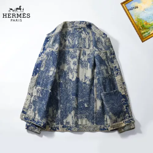 Cheap Hermes Jackets Long Sleeved For Men #1368975 Replica Wholesale [$60.00 USD] [ITEM#1368975] on Replica Hermes Jackets