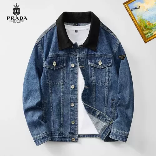 Prada Jackets Long Sleeved For Men #1368984