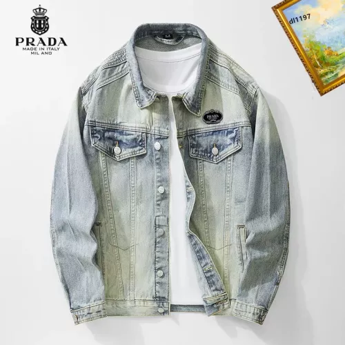 Prada Jackets Long Sleeved For Men #1368985