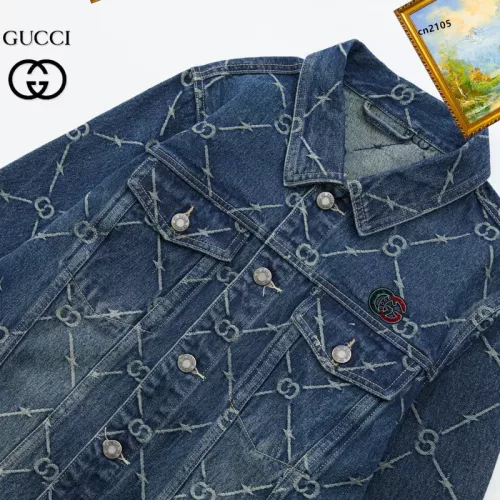 Cheap Gucci Jackets Long Sleeved For Men #1368986 Replica Wholesale [$60.00 USD] [ITEM#1368986] on Replica Gucci Jackets