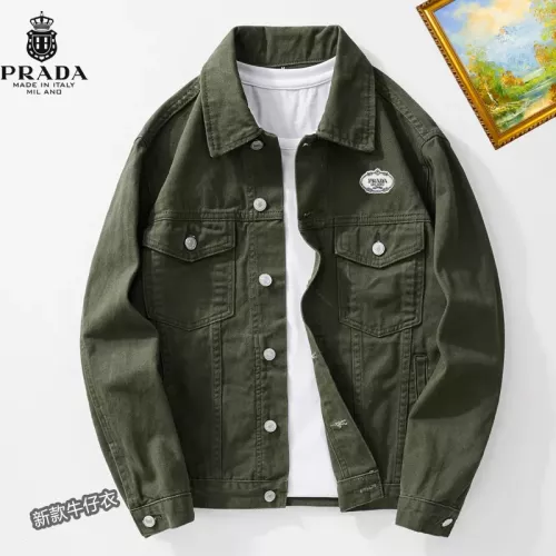Prada Jackets Long Sleeved For Men #1368990