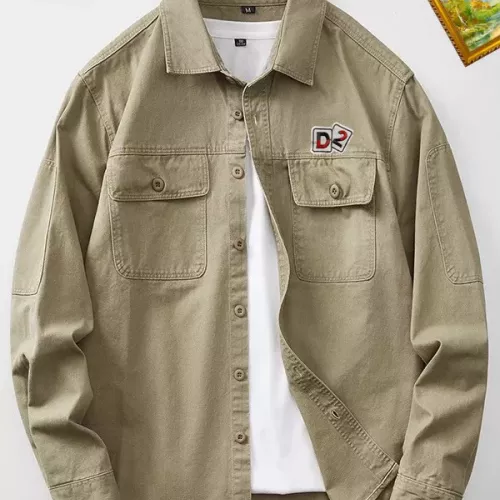 Cheap Dsquared Jackets Long Sleeved For Men #1368993 Replica Wholesale [$60.00 USD] [ITEM#1368993] on Replica Dsquared Jackets