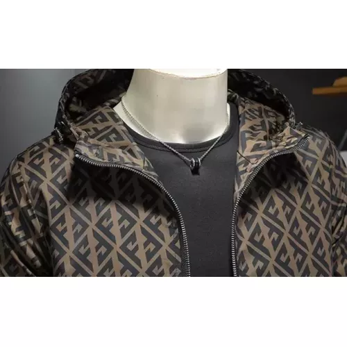 Cheap Fendi Jackets Long Sleeved For Men #1369092 Replica Wholesale [$82.00 USD] [ITEM#1369092] on Replica Fendi Jackets