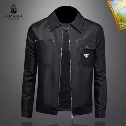 Prada Jackets Long Sleeved For Men #1369093