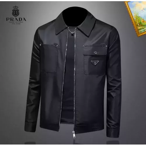 Cheap Prada Jackets Long Sleeved For Men #1369093 Replica Wholesale [$82.00 USD] [ITEM#1369093] on Replica Prada Jackets