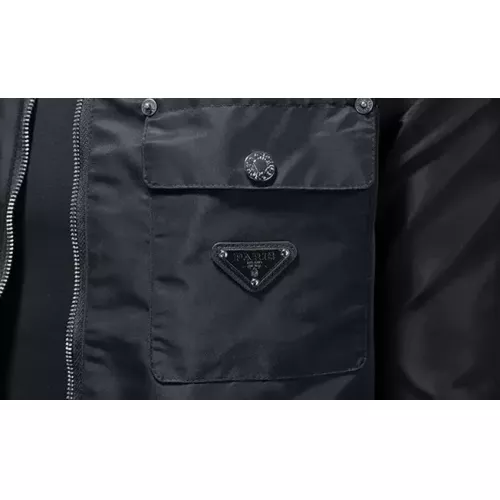 Cheap Prada Jackets Long Sleeved For Men #1369093 Replica Wholesale [$82.00 USD] [ITEM#1369093] on Replica Prada Jackets