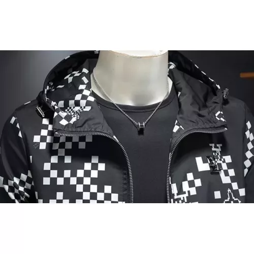 Cheap Louis Vuitton LV Jackets Long Sleeved For Men #1369101 Replica Wholesale [$82.00 USD] [ITEM#1369101] on Replica Louis Vuitton LV Jackets
