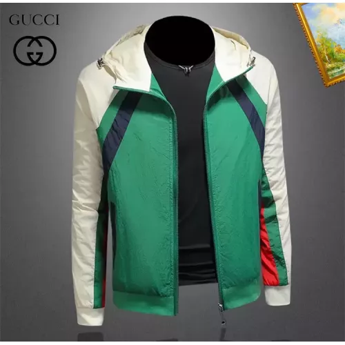 Cheap Gucci Jackets Long Sleeved For Men #1369109 Replica Wholesale [$82.00 USD] [ITEM#1369109] on Replica Gucci Jackets