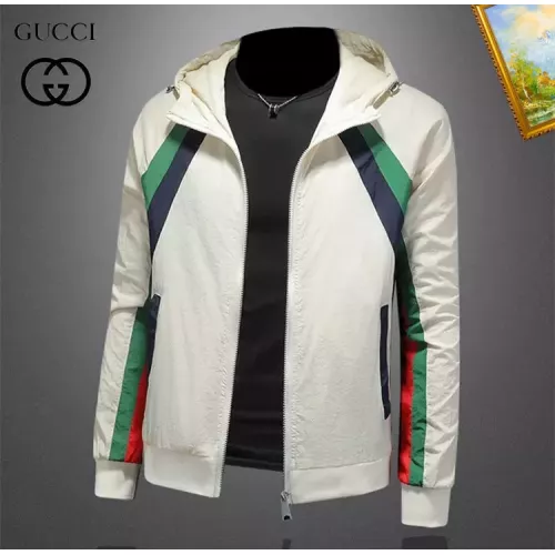 Cheap Gucci Jackets Long Sleeved For Men #1369110 Replica Wholesale [$82.00 USD] [ITEM#1369110] on Replica Gucci Jackets