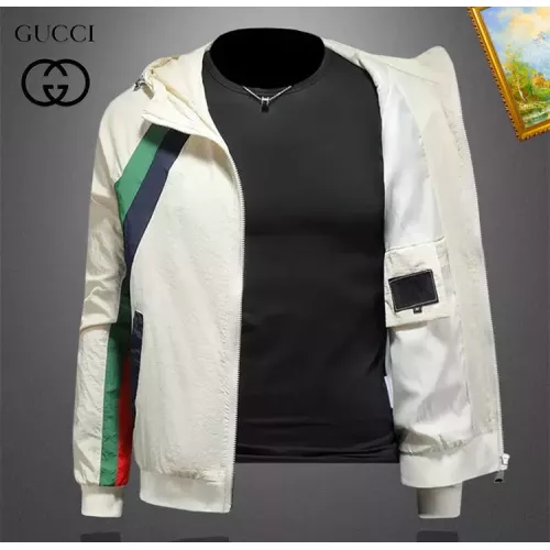Cheap Gucci Jackets Long Sleeved For Men #1369110 Replica Wholesale [$82.00 USD] [ITEM#1369110] on Replica Gucci Jackets