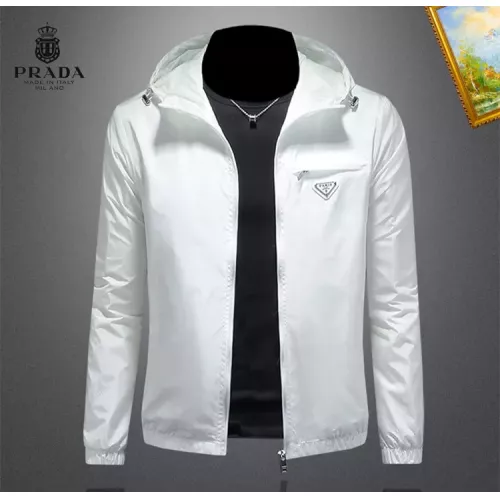 Prada Jackets Long Sleeved For Men #1369111