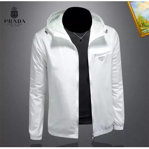 Cheap Prada Jackets Long Sleeved For Men #1369111 Replica Wholesale [$82.00 USD] [ITEM#1369111] on Replica Prada Jackets