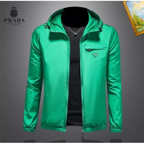 Prada Jackets Long Sleeved For Men #1369112