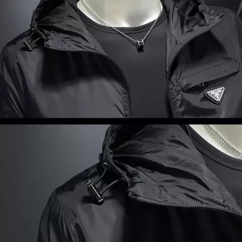 Cheap Prada Jackets Long Sleeved For Men #1369113 Replica Wholesale [$82.00 USD] [ITEM#1369113] on Replica Prada Jackets