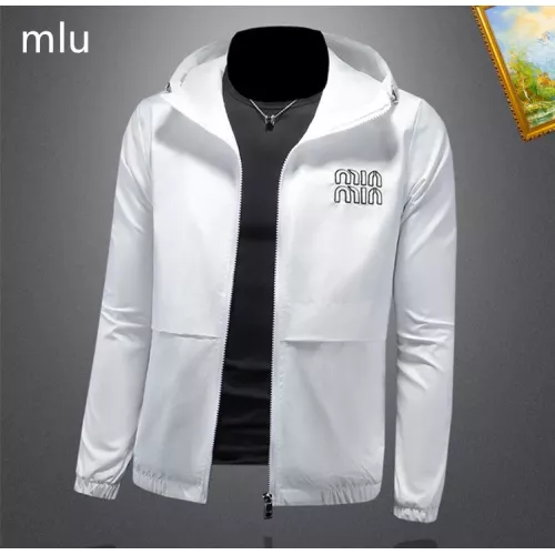 Cheap MIU MIU Jackets Long Sleeved For Men #1369119 Replica Wholesale [$82.00 USD] [ITEM#1369119] on Replica MIU MIU Jackets