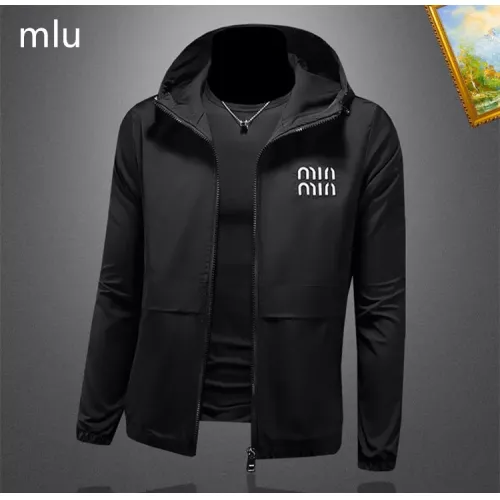 Cheap MIU MIU Jackets Long Sleeved For Men #1369120 Replica Wholesale [$82.00 USD] [ITEM#1369120] on Replica MIU MIU Jackets