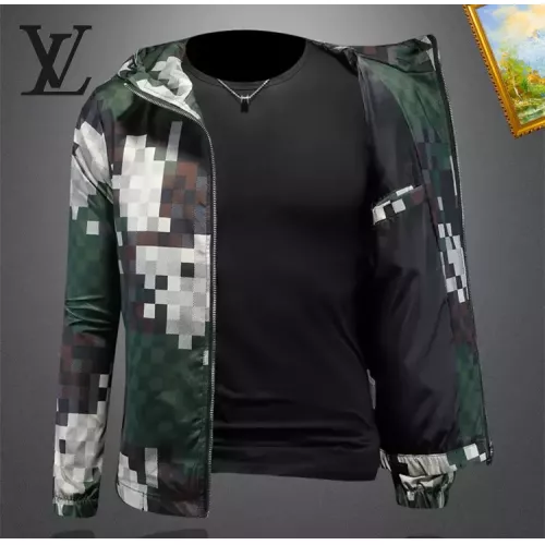 Cheap Louis Vuitton LV Jackets Long Sleeved For Men #1369121 Replica Wholesale [$82.00 USD] [ITEM#1369121] on Replica Louis Vuitton LV Jackets