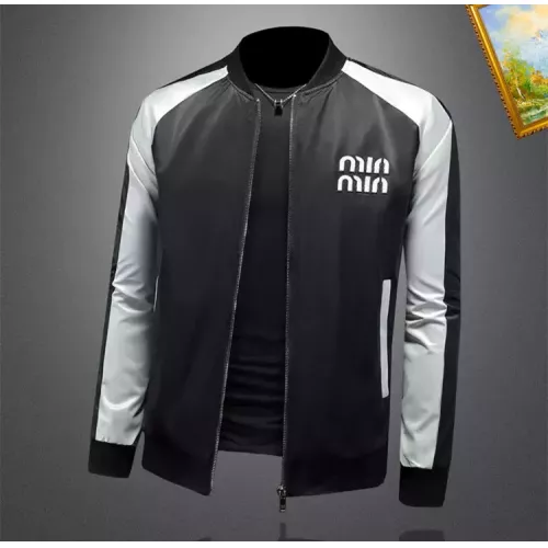 Cheap MIU MIU Jackets Long Sleeved For Men #1369124 Replica Wholesale [$82.00 USD] [ITEM#1369124] on Replica MIU MIU Jackets