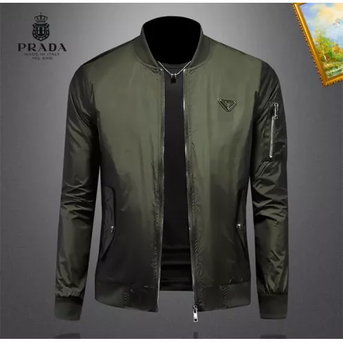 Prada Jackets Long Sleeved For Men #1369129