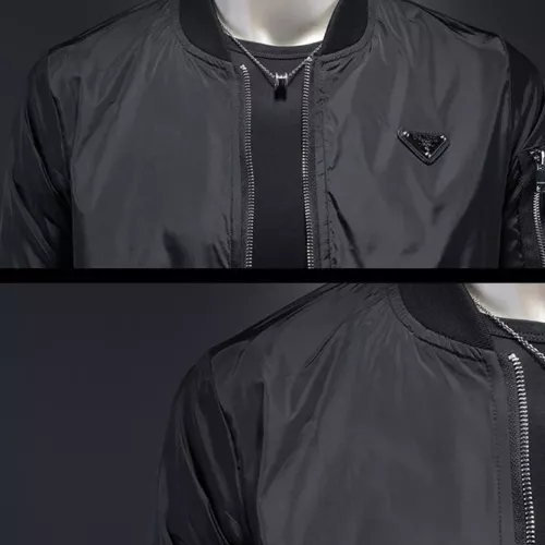 Cheap Prada Jackets Long Sleeved For Men #1369131 Replica Wholesale [$82.00 USD] [ITEM#1369131] on Replica Prada Jackets