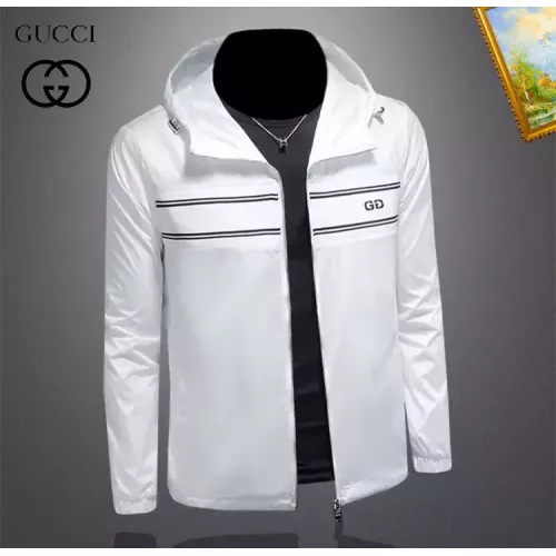 Cheap Gucci Jackets Long Sleeved For Men #1369133 Replica Wholesale [$82.00 USD] [ITEM#1369133] on Replica Gucci Jackets