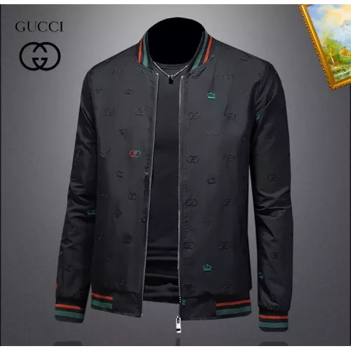Cheap Gucci Jackets Long Sleeved For Men #1369144 Replica Wholesale [$82.00 USD] [ITEM#1369144] on Replica Gucci Jackets