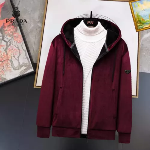 Prada Jackets Long Sleeved For Men #1369207