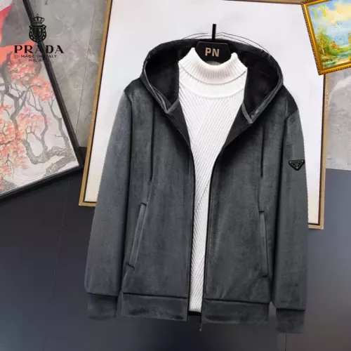 Prada Jackets Long Sleeved For Men #1369208