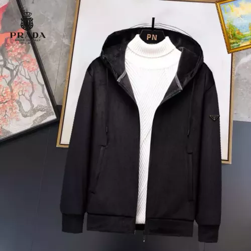 Prada Jackets Long Sleeved For Men #1369210