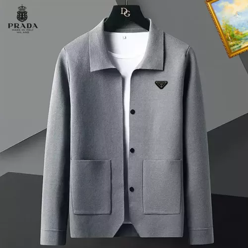Prada Sweaters Long Sleeved For Men #1369297