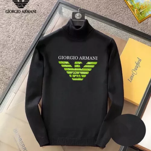 Cheap Armani Sweaters Long Sleeved For Men #1369411 Replica Wholesale [$42.00 USD] [ITEM#1369411] on Replica Armani Sweaters