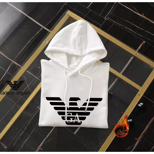 Cheap Armani Hoodies Long Sleeved For Men #1369468 Replica Wholesale [$45.00 USD] [ITEM#1369468] on Replica Armani Hoodies