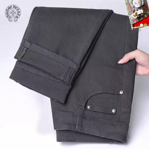 Cheap Chrome Hearts Jeans For Men #1369498 Replica Wholesale [$48.00 USD] [ITEM#1369498] on Replica Chrome Hearts Jeans