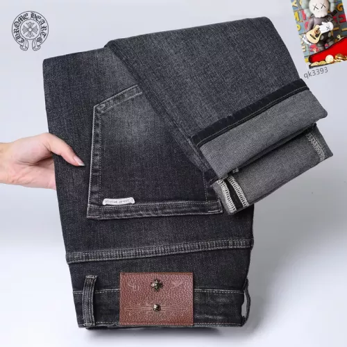 Cheap Chrome Hearts Jeans For Men #1369503 Replica Wholesale [$48.00 USD] [ITEM#1369503] on Replica Chrome Hearts Jeans