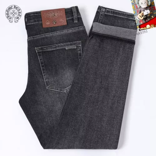Cheap Chrome Hearts Jeans For Men #1369503 Replica Wholesale [$48.00 USD] [ITEM#1369503] on Replica Chrome Hearts Jeans