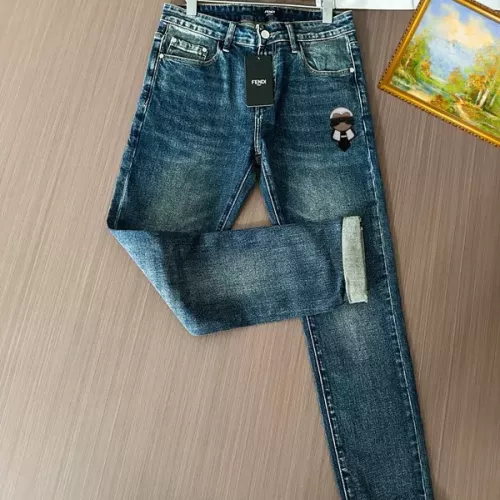 Cheap Fendi Jeans For Men #1369543 Replica Wholesale [$48.00 USD] [ITEM#1369543] on Replica Fendi Jeans