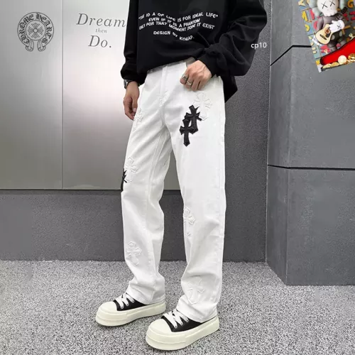 Cheap Chrome Hearts Jeans For Men #1369599 Replica Wholesale [$48.00 USD] [ITEM#1369599] on Replica Chrome Hearts Jeans