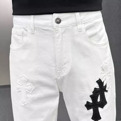 Cheap Chrome Hearts Jeans For Men #1369599 Replica Wholesale [$48.00 USD] [ITEM#1369599] on Replica Chrome Hearts Jeans