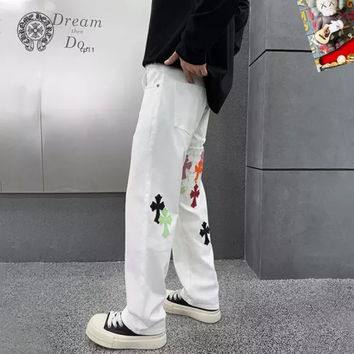 Cheap Chrome Hearts Jeans For Men #1369608 Replica Wholesale [$48.00 USD] [ITEM#1369608] on Replica Chrome Hearts Jeans
